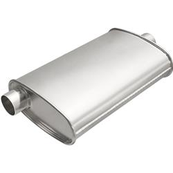 BRExhaust Direct-Fit Steel 2.25 Inch Muffler 100-5223