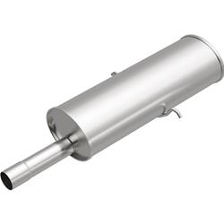 BRExhaust Direct-Fit Steel 2.5 Inch Muffler 100-5392