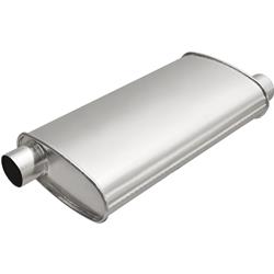 BRExhaust Universal Fit Steel 2.5 Inch Muffler 100-7274