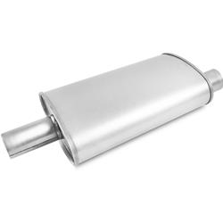 BRExhaust Universal Fit Steel 2 Inch Muffler 101-1153