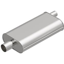 BRExhaust Universal Fit Steel 2 Inch Muffler 101-1193