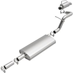 BRExhaust Direct-Fit Exhaust Systems for 2008-2012 LIBERTY, 2007-2011 NITRO - 106-0047