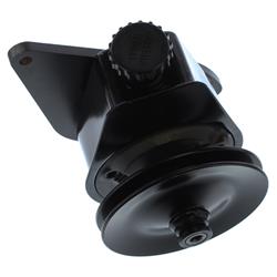LZONE Chrome Power Steering Pump – Keyway Style, Fits Chevy Ford GM Chrysler P Series, Direct Replacement With Cap