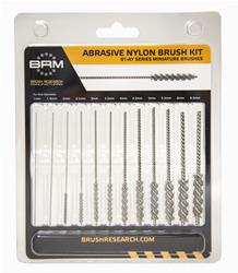 Brush Research Diamond Abrasive Nylon Twisted-in-Wire Miniature Brushes 81ADMMKIT