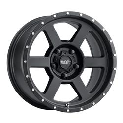 Black Rock Series 965B Matte Black Invasion Series Wheels 17x9