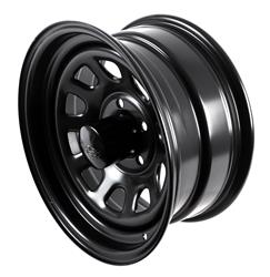 Black Rock Series 942 Type D Matte Black Wheels 15x7