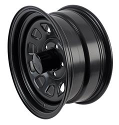 Black Rock Series 942 Type D Matte Black Wheels 15x7