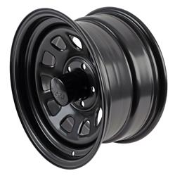 Black Rock Series 942 Type D Matte Black Wheels 15x8