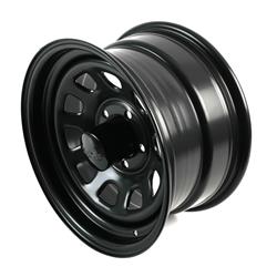 Black Rock Series 942 Type D Matte Black Wheels 15x8