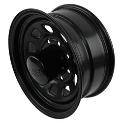 Black Rock Series 942 Type D Matte Black Wheels 16x7