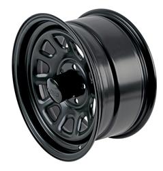 Black Rock Series 942 Type D Matte Black Wheels 16x8