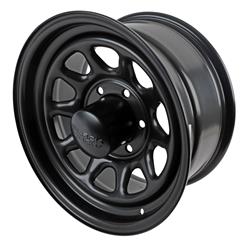 Black Rock Series 942 Type D Matte Black Wheels 16x8