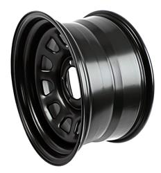 Black Rock Series 942 Type D Matte Black Wheels 17x8