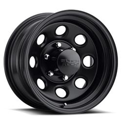 Black Rock Series 997 Type 8 Matte Black Wheels 15x8