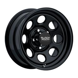 Black Rock Series 997 Type 8 Matte Black Wheels