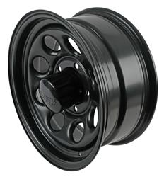 Black Rock Series 997 Type 8 Matte Black Wheels 16x7