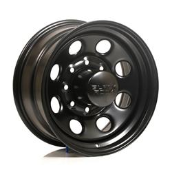 Black Rock Series 997 Type 8 Matte Black Wheels 17x8