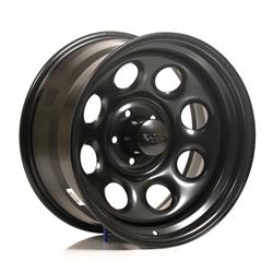 Black Rock Series 997 Type 8 Matte Black Wheels 17x9