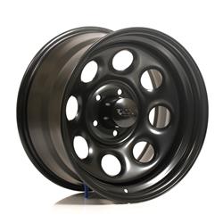 Black Rock Series 997 Type 8 Matte Black Wheels 17x9