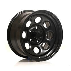 Black Rock Series 997 Type 8 Matte Black Wheels 17x9