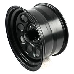 Black Rock Series 997 Type 8 Matte Black Wheels 17x9