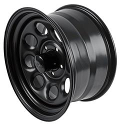 Black Rock Series 997 Type 8 Matte Black Wheels 17x9