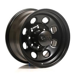 Black Rock Series 997 Type 8 Matte Black Wheels 17x9