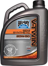 20W50 Bel-Ray V-Twin Semi-Synthetic Engine Oil 840-14814