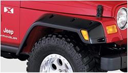 Bushwacker Pocket-Style Fender Flares for 1997-2006 WRANGLER - 10029-07