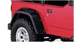 Bushwacker Pocket-Style Fender Flares for 1997-2006 WRANGLER - 10030-07
