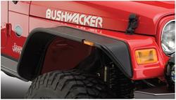 Bushwacker Flat-Style Fender Flares for 1997-2006 WRANGLER - 10055-07