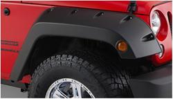 Bushwacker Pocket-Style Fender Flares for 2007-2017 WRANGLER, 2018 WRANGLER JK - 10077-02
