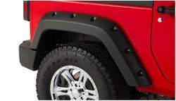 Bushwacker Pocket-Style Fender Flares for 2007-2017 WRANGLER, 2018 WRANGLER JK - 10078-02