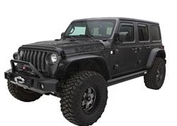 Bushwacker Flat-Style Fender Flares for 2018-2024 WRANGLER - 10100-07