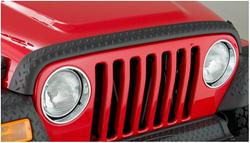 Bushwacker Trail Armor Hood Stone Guards for 1997-2006 WRANGLER - 14006