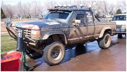 Bushwacker Cut-Out Fender Flares for 1989-1990 BRONCO II, 1983-1992 RANGER - 21013-11