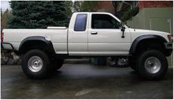 Bushwacker Cut-Out Fender Flares for 1989-1995 PICKUP - 31019-11