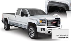 Bushwacker Color-Matching Pocket Style Fender Flares for 2017-2025 SIERRA 2500 HD, SIERRA 3500 HD - 40967-14