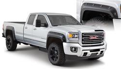 Bushwacker BOSS Pocket-Style Fender Flares for 2015-2019 SIERRA 2500 HD, SIERRA 3500 HD - 40968-02
