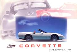 Bishko Factory OEM Owner's Manuals and User Guides for 1993 CORVETTE - 10050