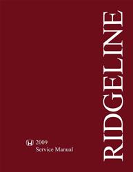 Bishko Factory OEM Service Manuals for 2009 RIDGELINE - 10056