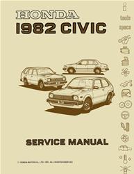 Bishko Factory OEM Service Manuals for 1982 CIVIC - 10060