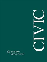 Bishko Factory OEM Service Manuals for 2006-2009 CIVIC - 10196
