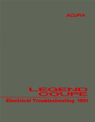 Bishko Factory OEM Service Manuals for 1991 LEGEND - 10246