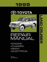 Bishko Factory OEM Service Manuals for 1995 LAND CRUISER - 10360