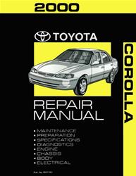 Bishko Factory OEM Service Manuals for 2000 COROLLA - 10424