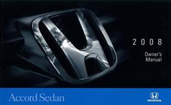 Bishko Factory OEM Owner's Manuals and User Guides for 2008 ACCORD - 10456