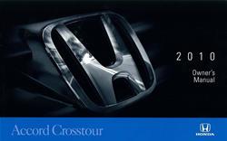 Bishko Factory OEM Owner's Manuals and User Guides for 2010 ACCORD CROSSTOUR - 10465