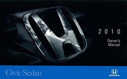 Bishko Factory OEM Owner's Manuals and User Guides for 2010 CIVIC - 10467