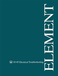 Bishko Factory OEM Service Manuals for 2003-2005 ELEMENT - 10620